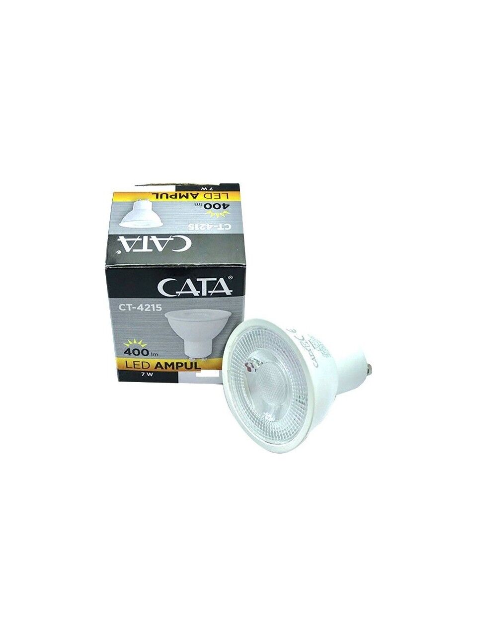 CATA Çanak Ampul Led GU10 Kırmızı 7W