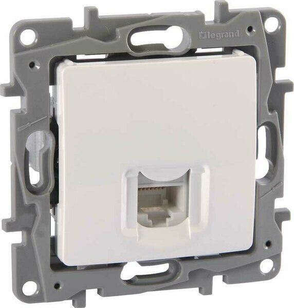 LEGRAND Salbei Rj11, 1 Çıkış, Beyaz