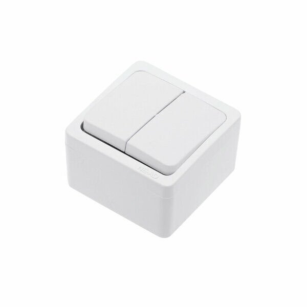 NE-AD Komütatör Sıva Üstü Beyaz