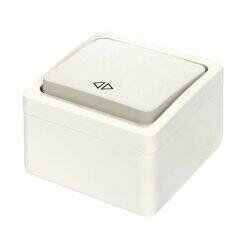 NE-AD Vavien Anahtar Sıva Üstü Beyaz