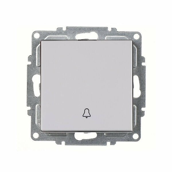 ARVİA Zil Anahtarı Karen Beyaz Mekanizma + Kapak