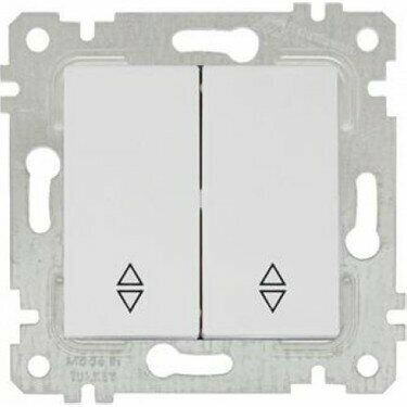 VİKO Linnera Permütatör Vavien Çerçevesiz Beyaz