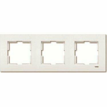 VİKO Çerçeve Üçlü Krem Karre