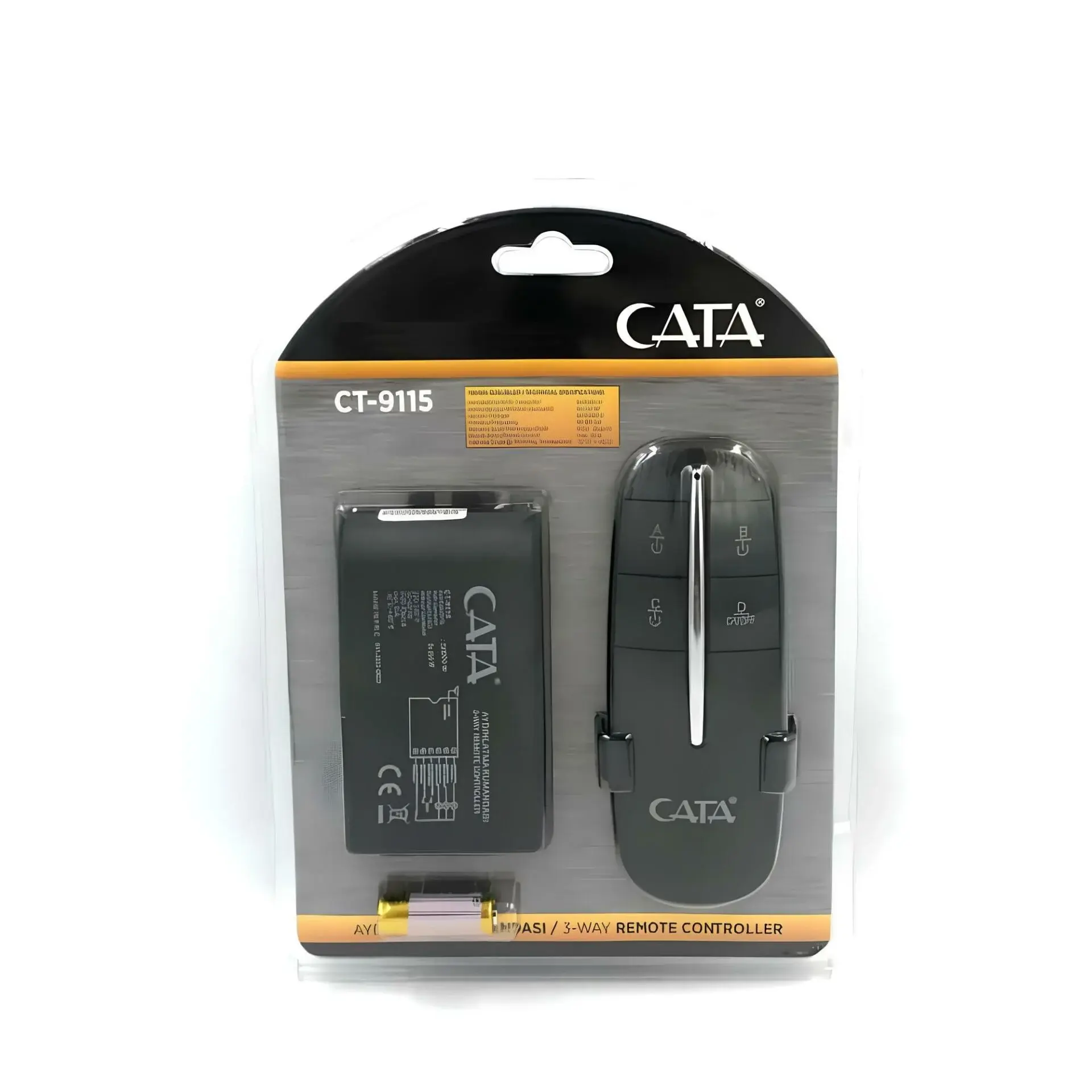 Cata 3'lü Aydınlatma Kumandası 3 x 1000 Watt CT-9115