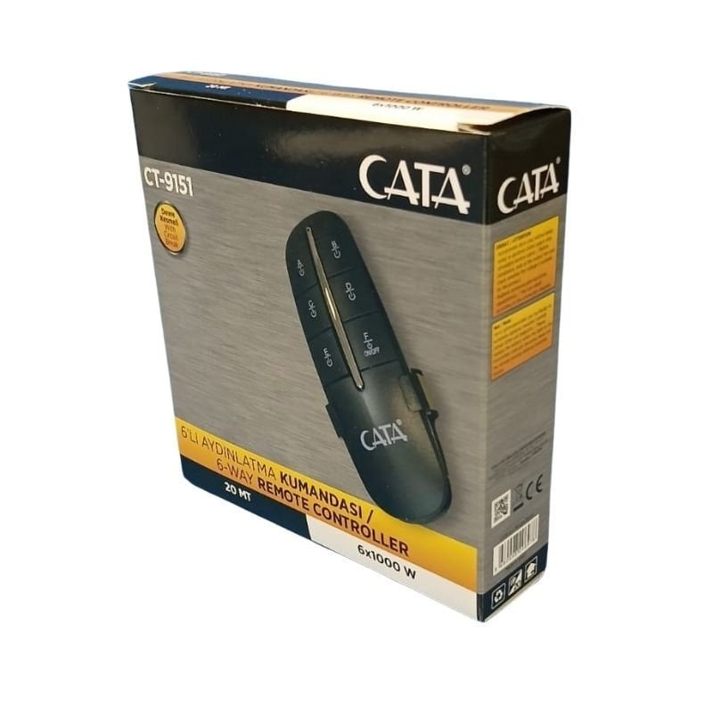 CATA CT-9151 6 Kanal 1000W Aydınlatma Kumandası