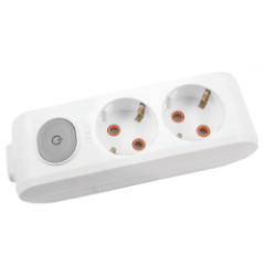 Viko Multi-Let İkili Grup Priz Anahtarlı Topraklı Klemensli Beyaz (Çocuk Korumalı) 90117200
