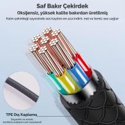 Juo 3.5mm Jack Girişli Mikrofonlu Kablolu Kulak İçi Kulaklık