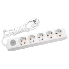 Viko Multi-Let Beşli Grup Priz Anahtarlı Topraklı 3 Metre Beyaz (Çocuk Korumalı) 90117503
