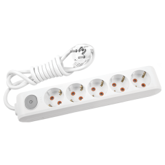 Viko Multi-Let Beşli Grup Priz Anahtarlı Topraklı 3 Metre Beyaz (Çocuk Korumalı) 90117503