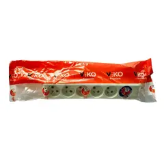 Viko Multi-Let Altılı Grup Priz Ups 2 Metre Beyaz (Çocuk Korumalı) 90110602