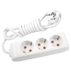 Viko Multi-Let Üçlü Grup Priz Topraklı 5 Metre Beyaz (Çocuk Korumalı) 90113305