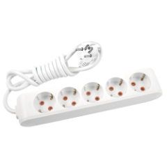 Viko Multi-Let Beşli Grup Priz Topraklı 1 Metre Beyaz (Çocuk Korumalı) 90113501
