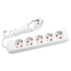 Viko Multi-Let Beşli Grup Priz Topraklı 3 Metre Beyaz (Çocuk Korumalı) 90113503