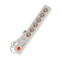 Mutlusan Altılı Şok Korumalı Usb Anahtarlı Topraklı Grup Priz 1,5 Mt