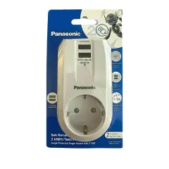 Panasonic Tekli Fiş Priz Şok Korumalı USB 5V 2A WATC00033GR-TR
