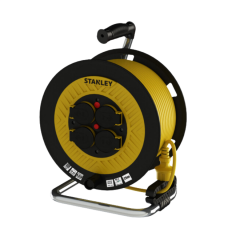 STANLEY 3X1,5 25 Metre TTR IP44 Plastik Seyyar Makara 4 Soketli