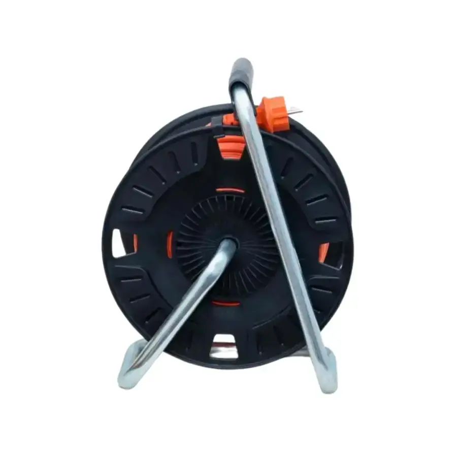 BYLION PMK-20325-F Plastik Seyyar Makara Ø280 IP20 F Tipi 3x2,5 20M Turuncu Kablo