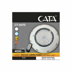 CATA Ledli Havuz Armatürü (Beyaz+Mavi+Rgb) CT-4070