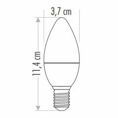 CATA Led Ampul Soft Buji 6400 E14 7W