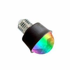 Çok Renkli Disko Ampulü Mini 360° E27