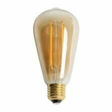 ZMR Rustik Led Ampul St-64 Amber 6W