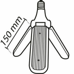 NOAS Led Ampul Yonca 6500K 40W