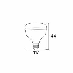 HOROZ Led Ampul Kristal Camlı 20W E27 2700K