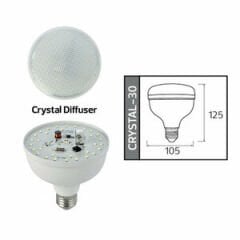 HOROZ Led Ampul Kristal Camlı 30W E27 6400K