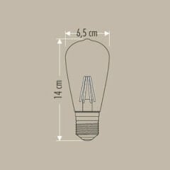 CATA Rustik Led Ampul St-64 Amber 8W