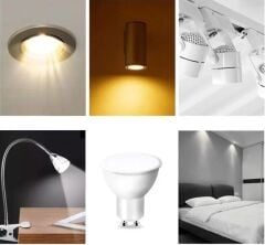 CATA Çanak Ampul Led GU10 6400K 10W