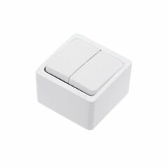 NE-AD Komütatör Sıva Üstü Beyaz