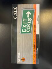 Cata CT-9166 Exit Uyarı Levhası Armatürü