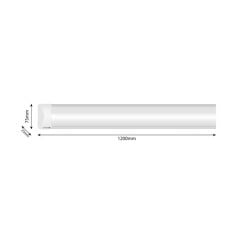 İNOLED 2907-01 LED BANT ARMATÜR 36W (6500K) BEYAZ IŞIK