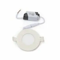inoled 2703-02 3 Watt Sıva Altı Yuvarlak LED Panel - Gün Işığı (3000K)