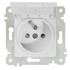 VİKO Karre Beyaz Ç.Kor. Ups Top.Priz Çerçevesiz Viko