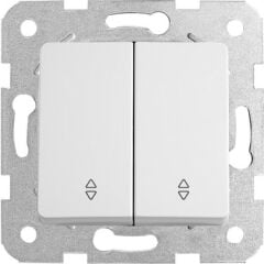 VİKO Komütatör Vavien Çerçevesiz Beyaz Karre