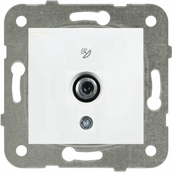 VİKO F Konnektörlü Sonlu Çerçevesiz Beyaz Karre