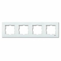 VİKO Çerçeve Dörtlü Beyaz Karre