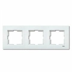 VİKO Çerçeve Üçlü Beyaz Karre