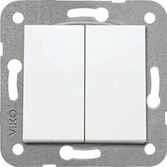 VİKO Linnera Komütatör Çerçevesiz Beyaz