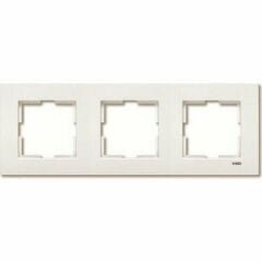 VİKO Çerçeve Üçlü Krem Karre