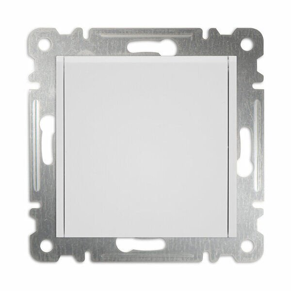 MAKEL Kapaklı Topraklı Priz Beyaz Karea