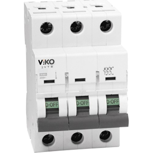 VİKO 4VTB-3C40 3X40A 4,5kA CTipi Otomatik Sigorta