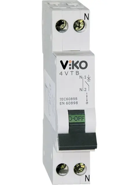 VİKO 4VTB-1C20 1X20A 4,5kA C Tipi Otomatik Sigorta