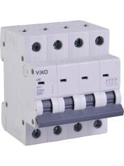 VİKO Otomatik Sigorta 4VTB-4C40 4X40A 4,5kA C Tipi