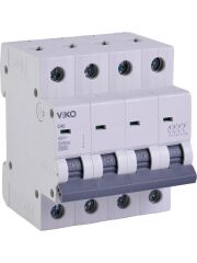 VİKO Otomatik Sigorta 4VTB-4C32 4X32A 4,5kA C Tipi