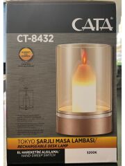 Cata CT-8432 Tokyo Şarjlı Masa Lambası 3200K Temassız Çalıştırma