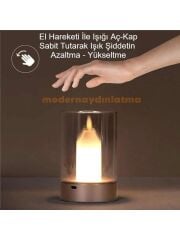 Cata CT-8432 Tokyo Şarjlı Masa Lambası 3200K Temassız Çalıştırma