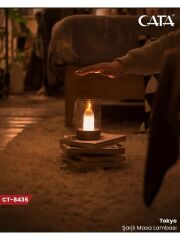 Cata CT-8432 Tokyo Şarjlı Masa Lambası 3200K Temassız Çalıştırma