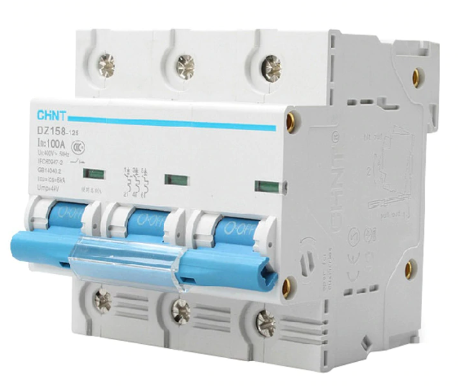 CHİNT 158093 100A 3 Kutup C Tipi 10Ka Otomatik Sigorta